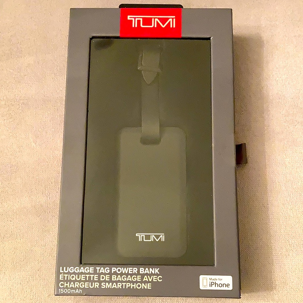 Tumi Luggage Tag power bank 1500mAh